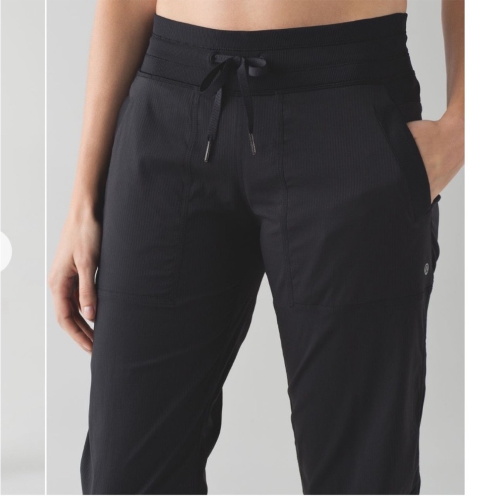 lululemon athletica Black Straight-Leg Active Pants - Picture 5 of 16